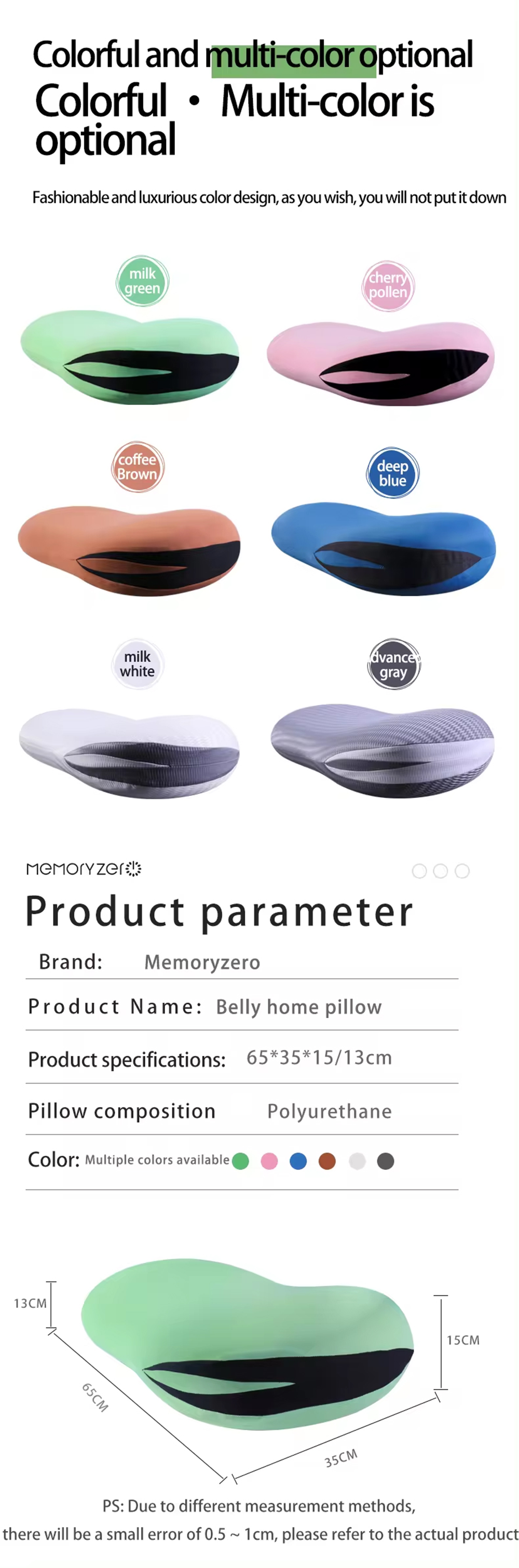 Fava bean appearance patent memory Foam pillow JK37(图5) Fava bean appearance patent memory Foam pillow JK37(图5)